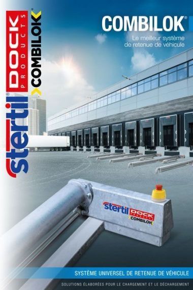 Système de retenue de véhicule brochure COMBILOK Stertil Dock Products France
