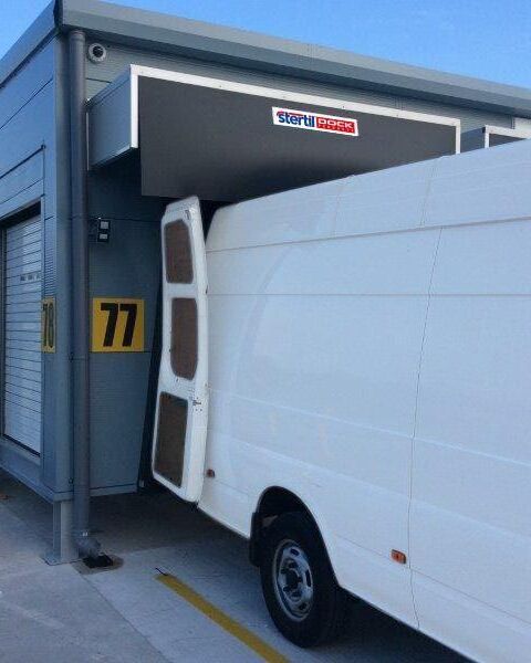 Sas d’étanchéité Hybride camionnette Stertil Dock Products France