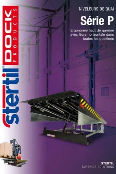 Niveleurs de quai ergonomie Stertil Dock Products France brochure