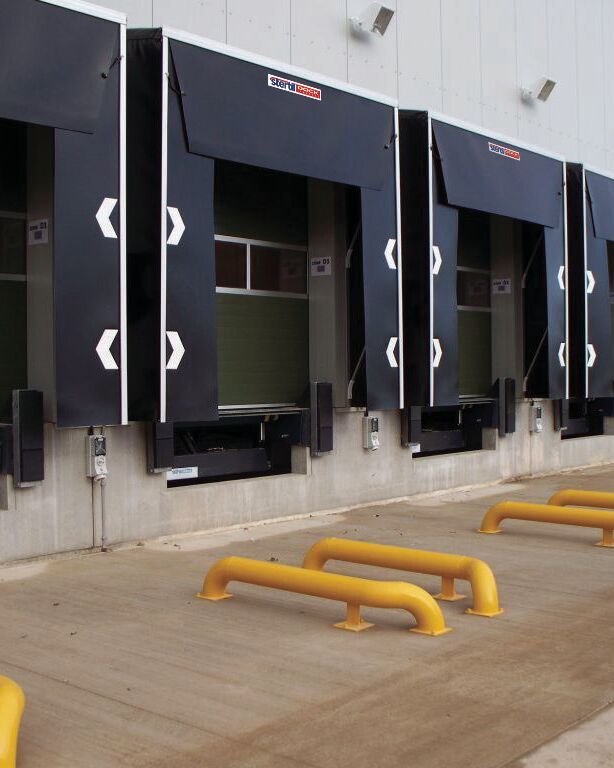 Sas d’étanchéité à rideaux Stertil Dock Products France
